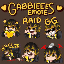 Gabbieees: Emotes